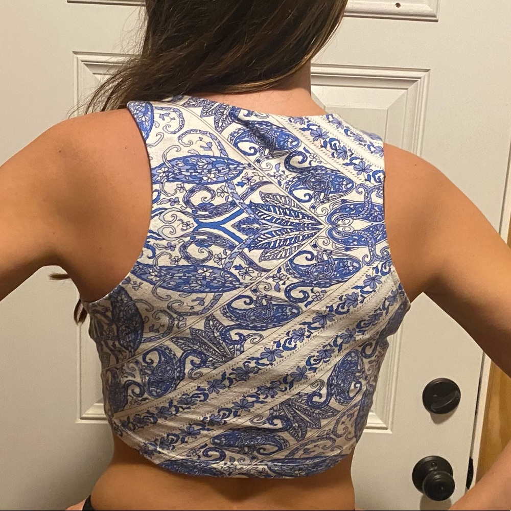 Charlotte Russe Crop Top Tank
